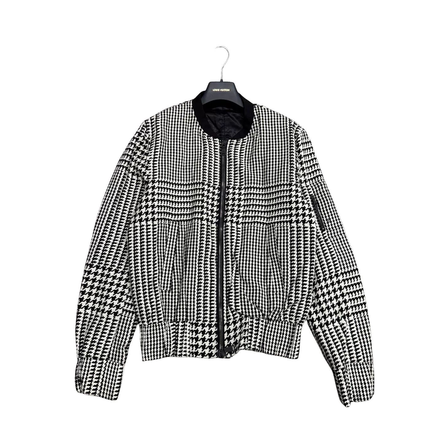 Neil Barrett Neil Barrett Houndstooth Bomber Jacket Size L Size US L / EU 52-54 / 3 - 1 Thumbnail