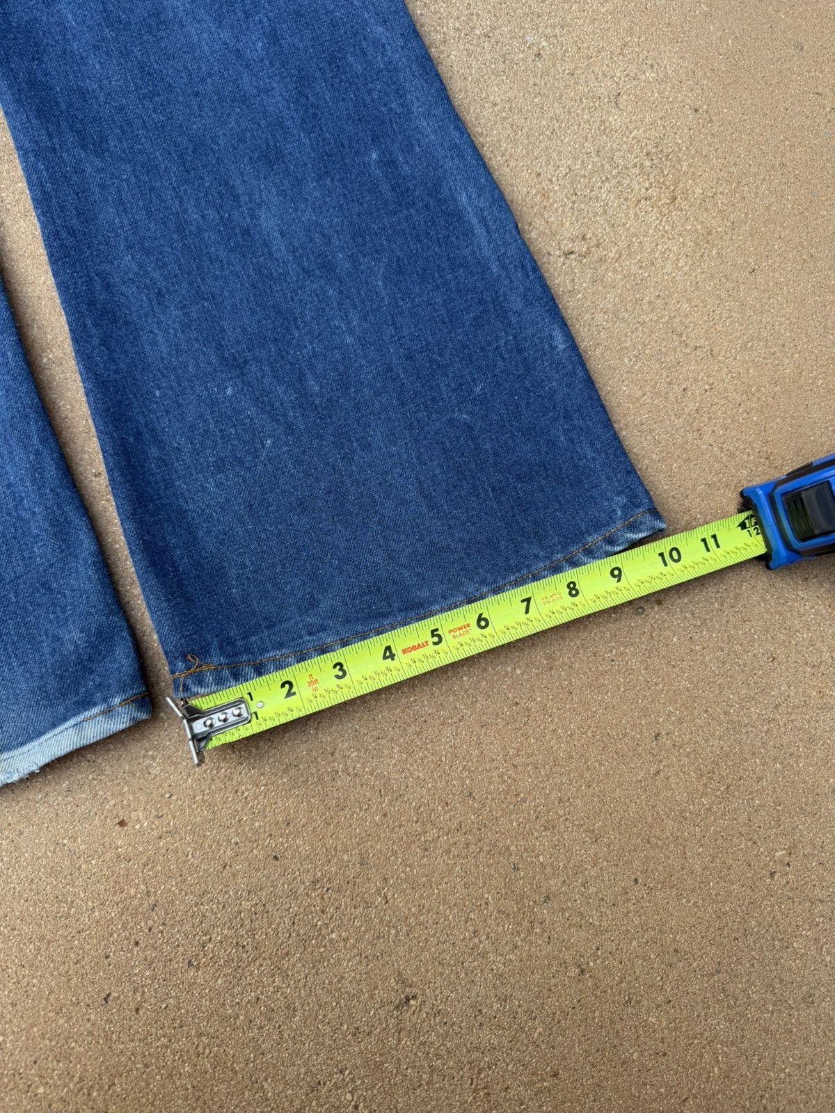 Levi's Vtg 80’s Levi’s 646 Orange Tab Bellbottom Flare Jeans 36x28 Size US 36 / EU 52 - 11 Thumbnail