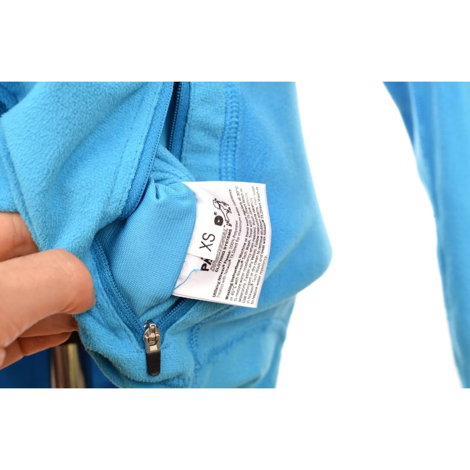 Vintage DDP Paramo Womens Full-Zip Nikwax Fleece Top Jacket Blue XS Size XS / US 0-2 / IT 36-38 - 5 Thumbnail