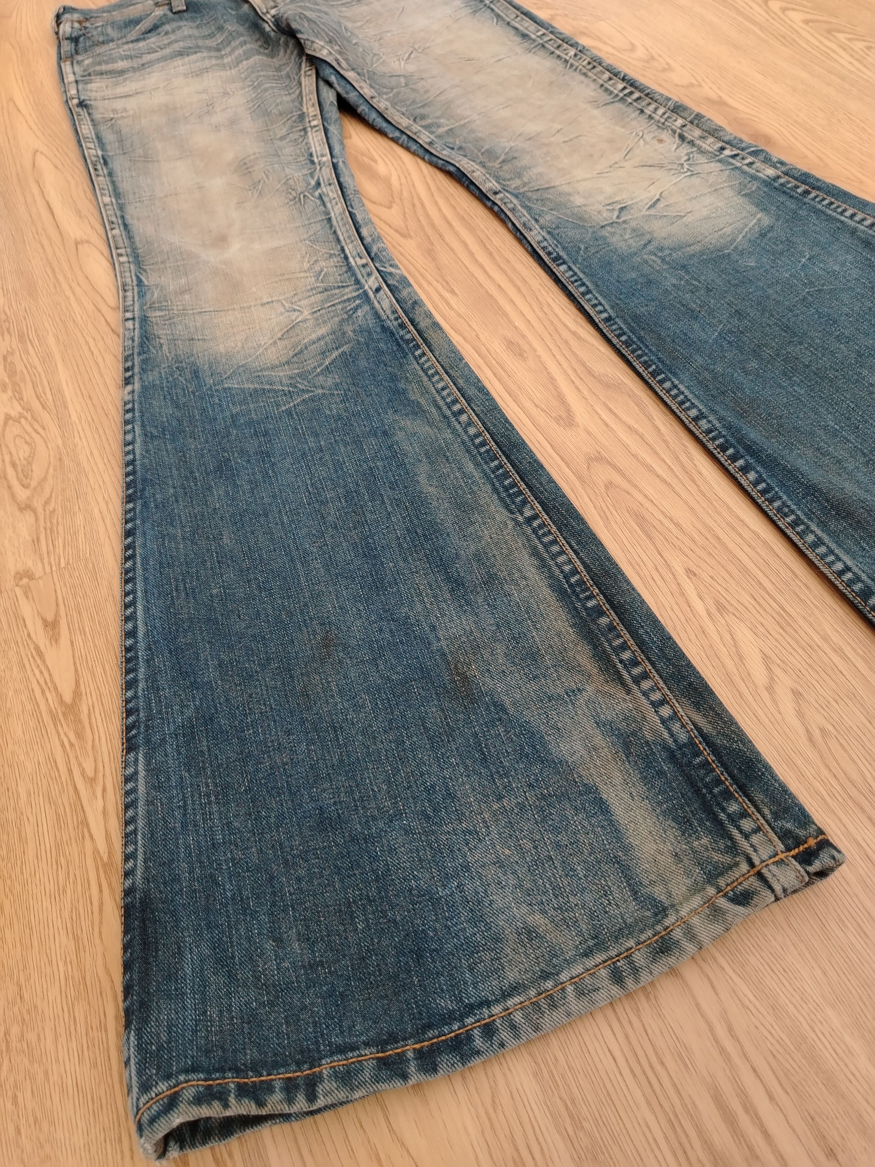 Japanese Brand Bootcut Flare Jeans Wrangler Vintage Size US 30 / EU 46 - 5 Thumbnail