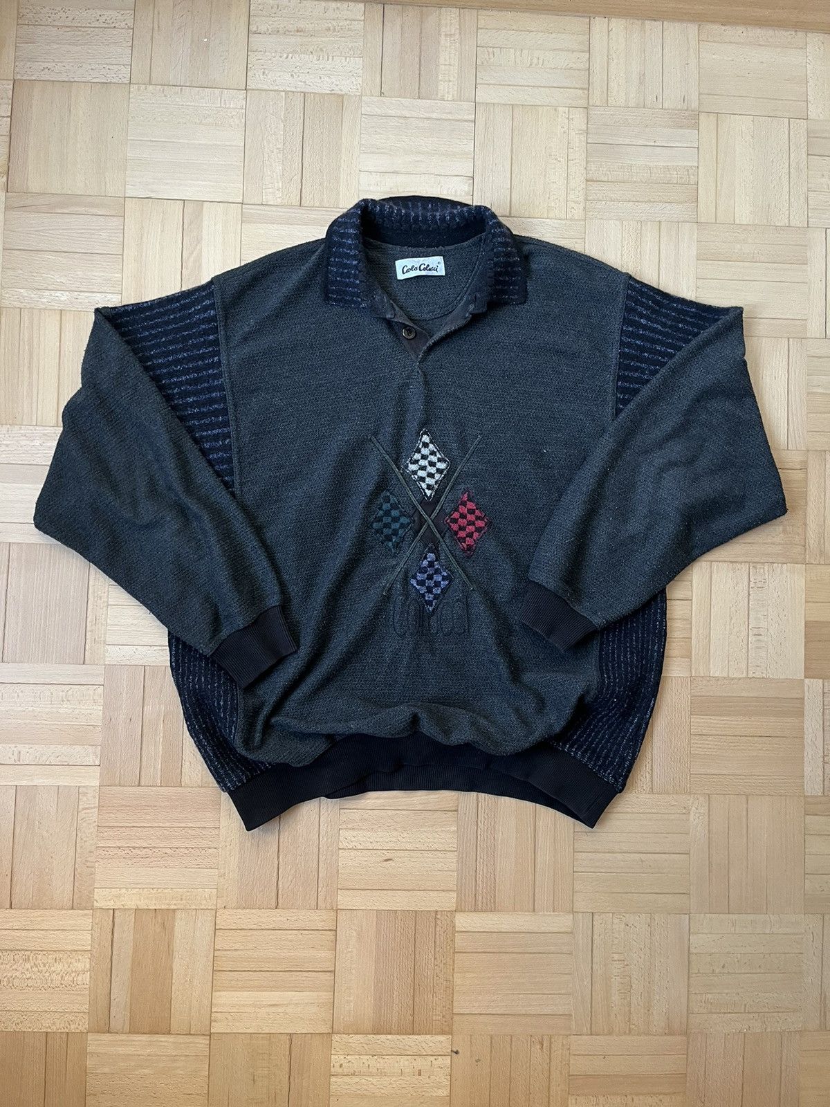 Carlo Colucci × Coogi × Vintage Vintage Carlo Colucci sweater golf style 90s Coogi Size US L / EU 52-54 / 3 - 2 Thumbnail