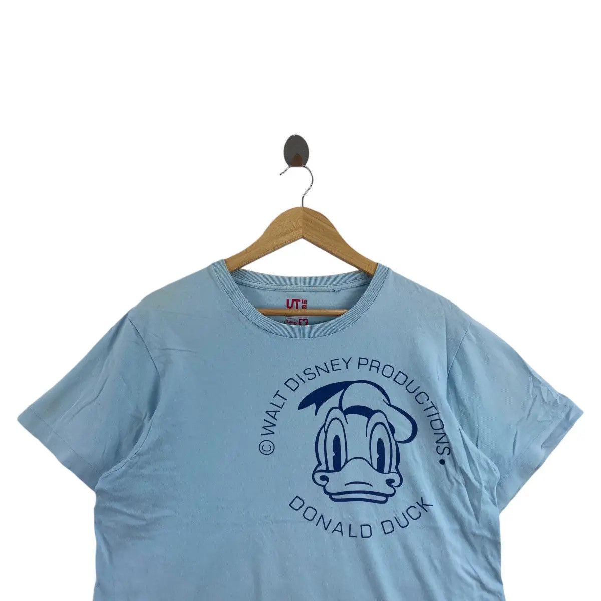 Uniqlo UNIQLO x DONALD DUCK Cartoon Baggy Tee Shirt Top Oversized Size L / US 10 / IT 46 - 2 Thumbnail