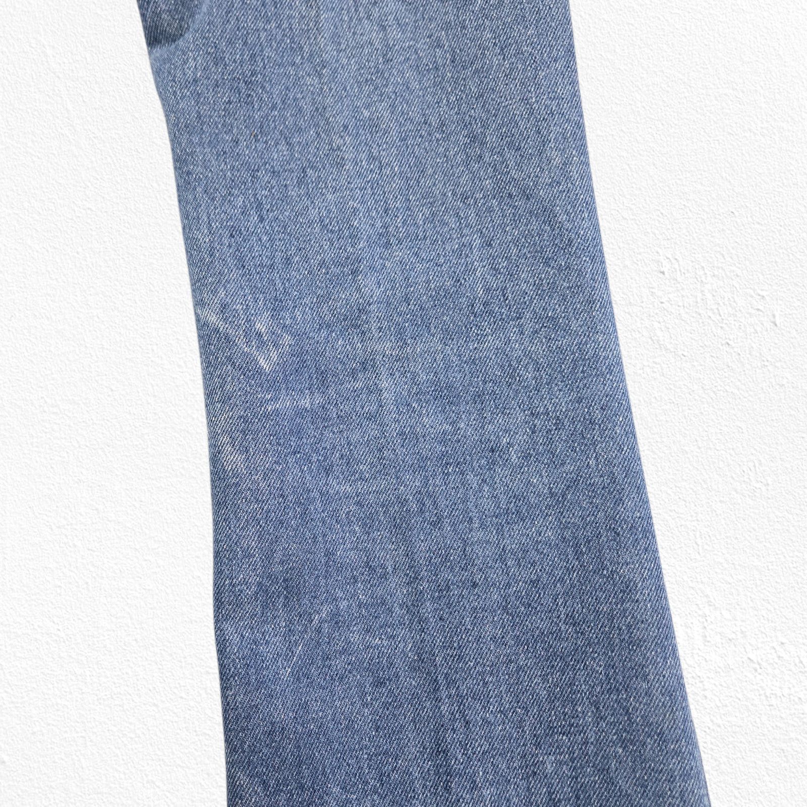 Vintage Vintage 70s Plain Pockets Flare Jeans 26 Size 26" / US 2 / IT 38 - 5 Thumbnail