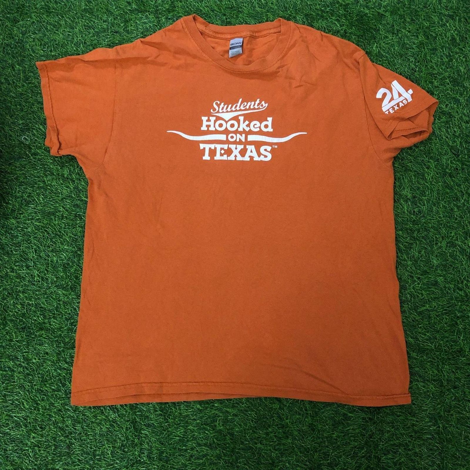 Gildan UT Austin Longhorns ‘Hooked on Texas’ Graphic Tee Size US L / EU 52-54 / 3 - 1 Thumbnail