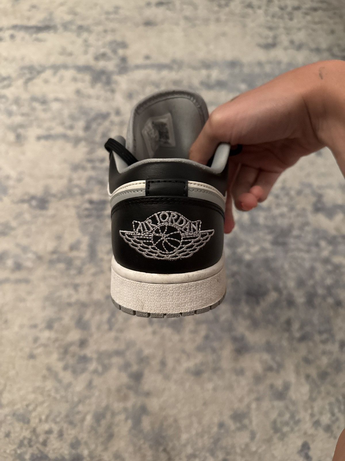 Jordan Brand Air Jordan 1 Low ‘Black Medium Size US 9 / EU 42 - 4 Thumbnail
