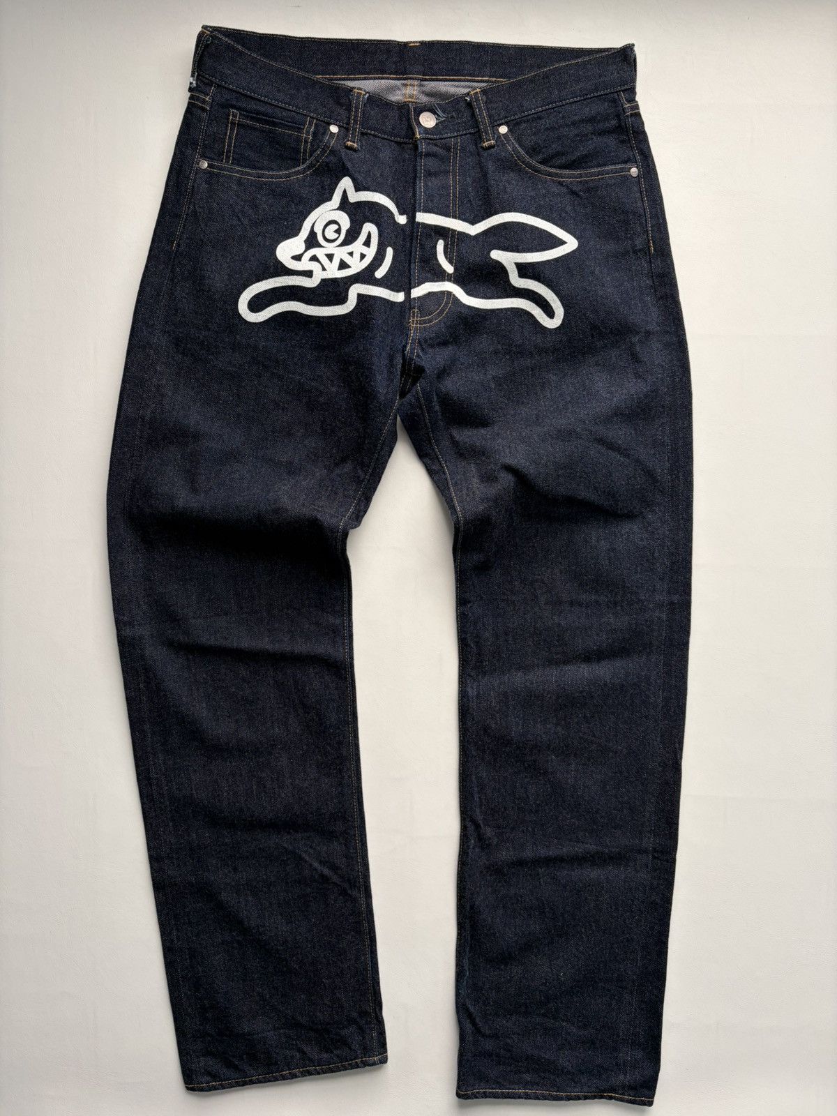 Billionaire Boys Club Season 7 Smart Cut Running Dog Jeans Size US 32 / EU 48 - 1 Thumbnail
