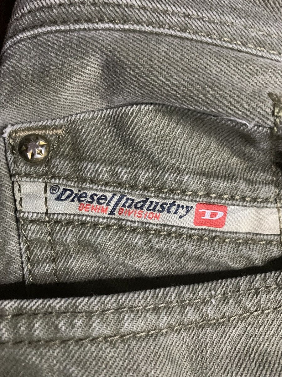 Diesel Dark Olive Diesel Denim Pants Size US 34 / EU 50 - 2 Thumbnail
