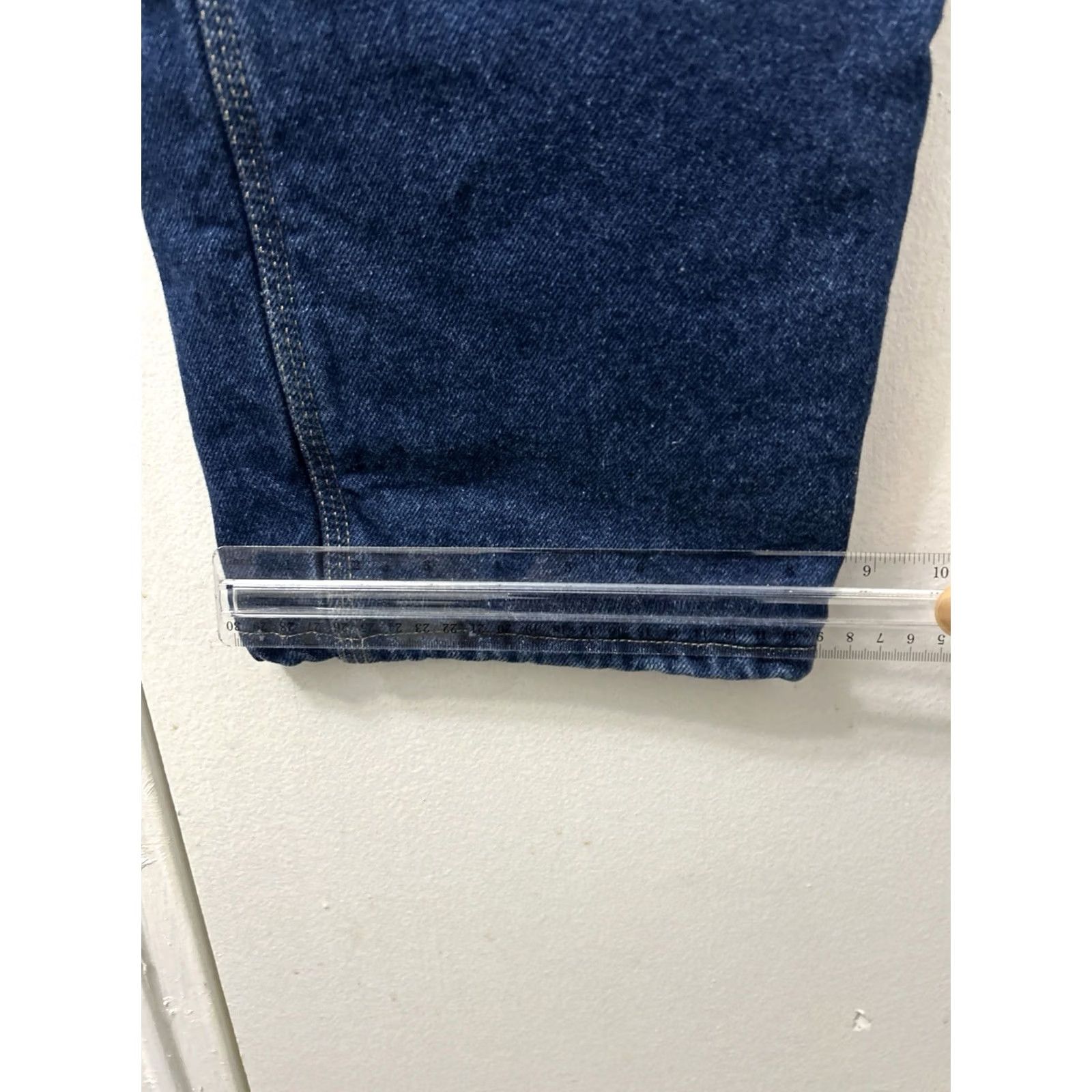 Wrangler Wrangler RIGGS Workwear Jeans Mens 40x32 Blue Thinsulate Thermal Lined Denim - Vintage Quality Size US 40 / EU 56 - 5 Thumbnail