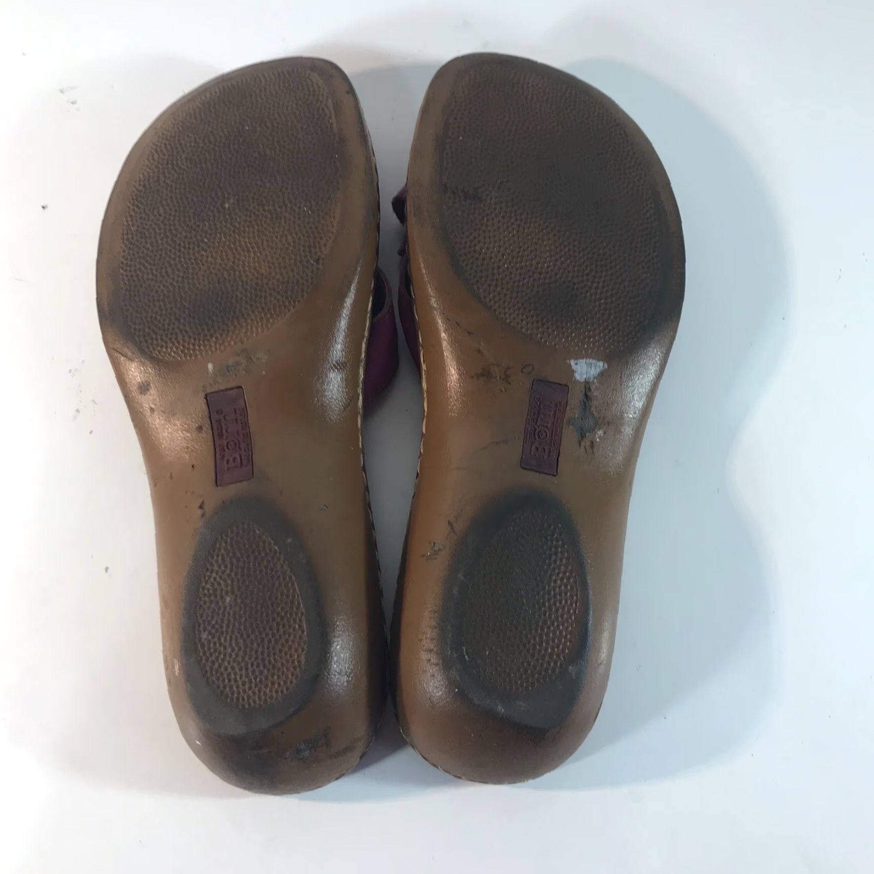 Born Born Pink Leather Slides Womens Size 9 Bow Size US 9 / IT 39 - 3 Thumbnail
