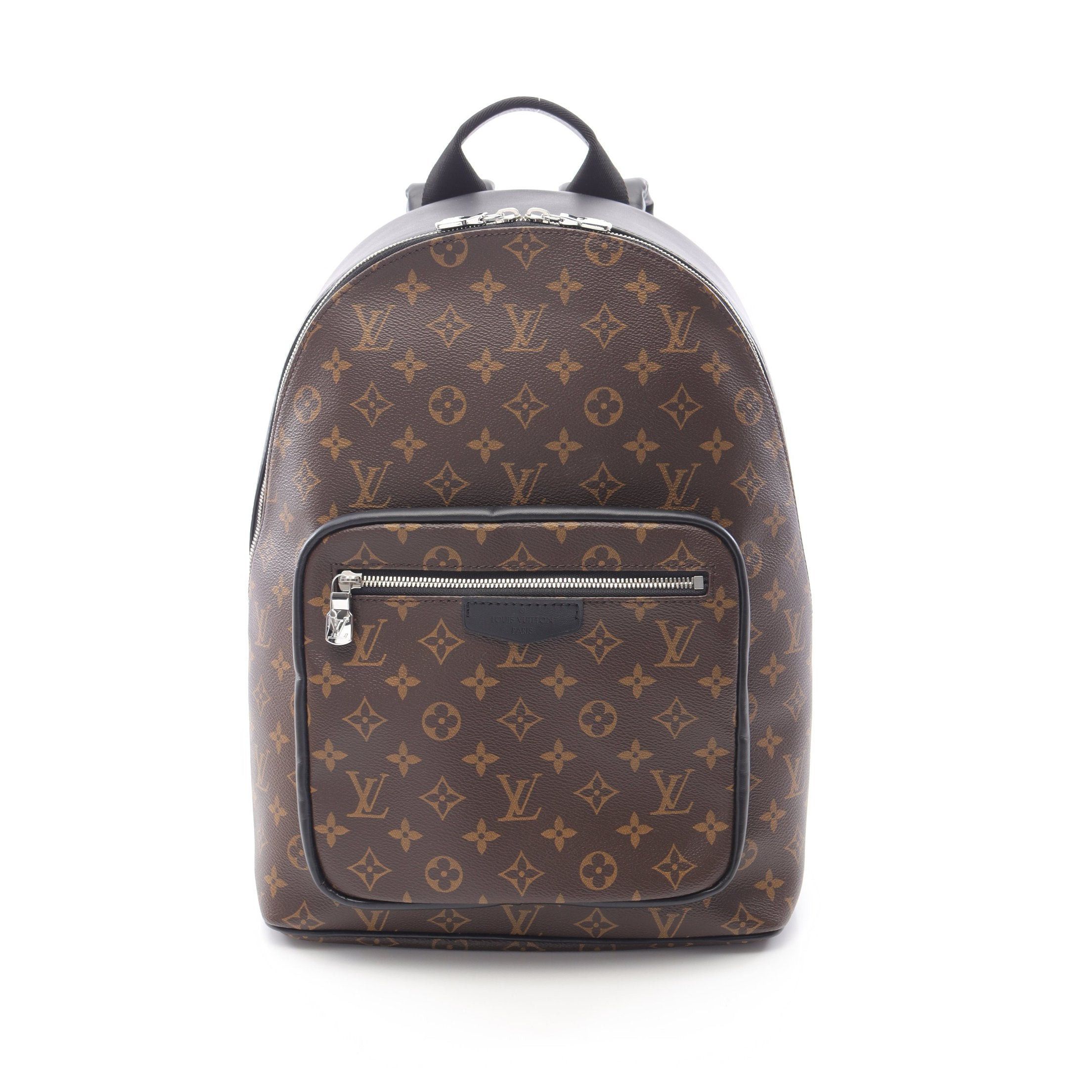 Louis Vuitton Louis Vuitton Josh Nv Monogram Macassar Backpack Rucksack Leather Brown Black Size ONE SIZE - 1 Thumbnail