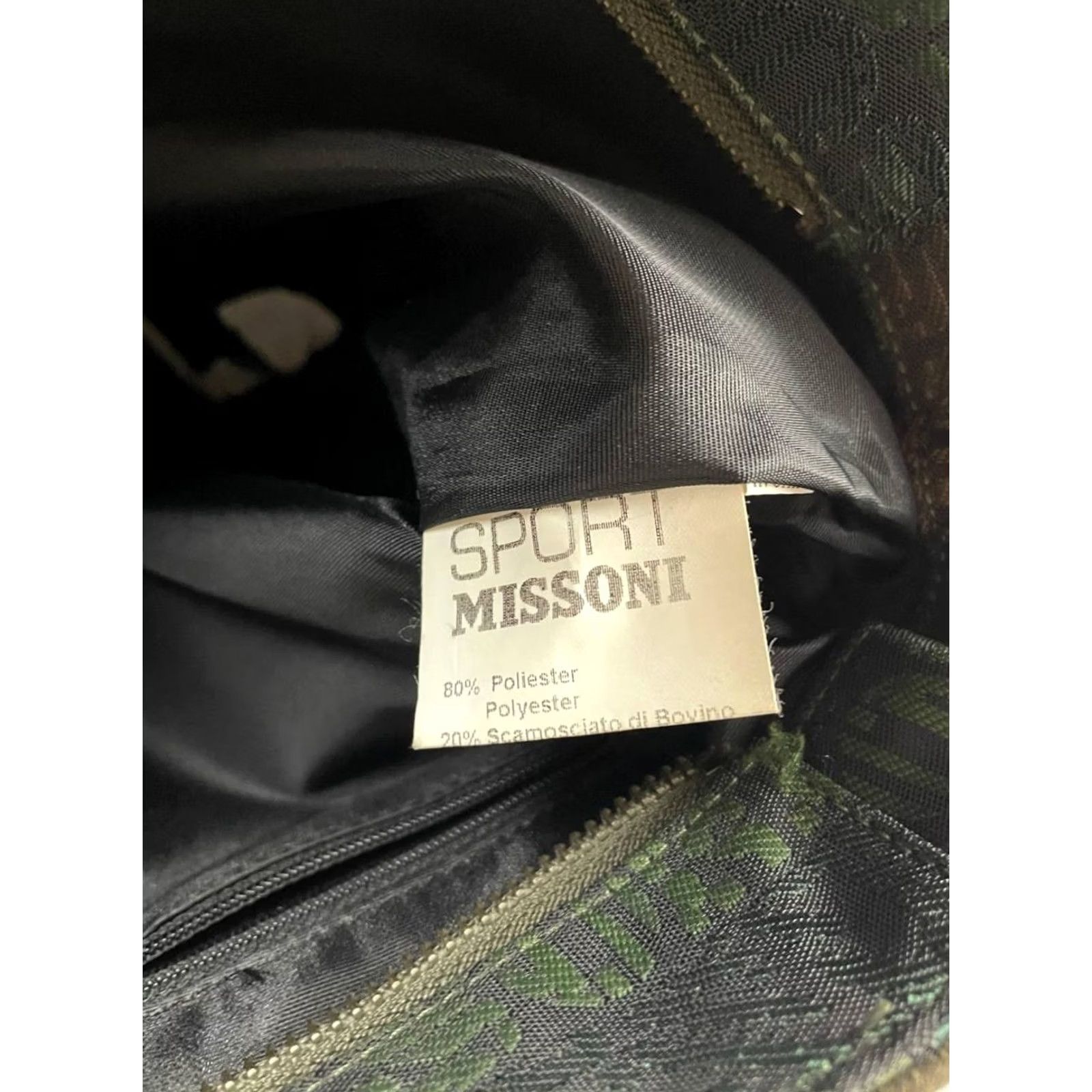 Missoni Missoni Sport Womens Handbag Multicolor Polyester Zipper Shoulder & Tote Bag Size ONE SIZE - 3 Thumbnail