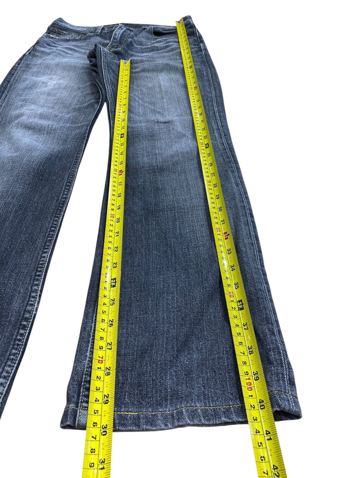 Levi's Levi’s Faded Wash Whiskers Style Flare Jeans Size US 30 / EU 46 - 9 Thumbnail