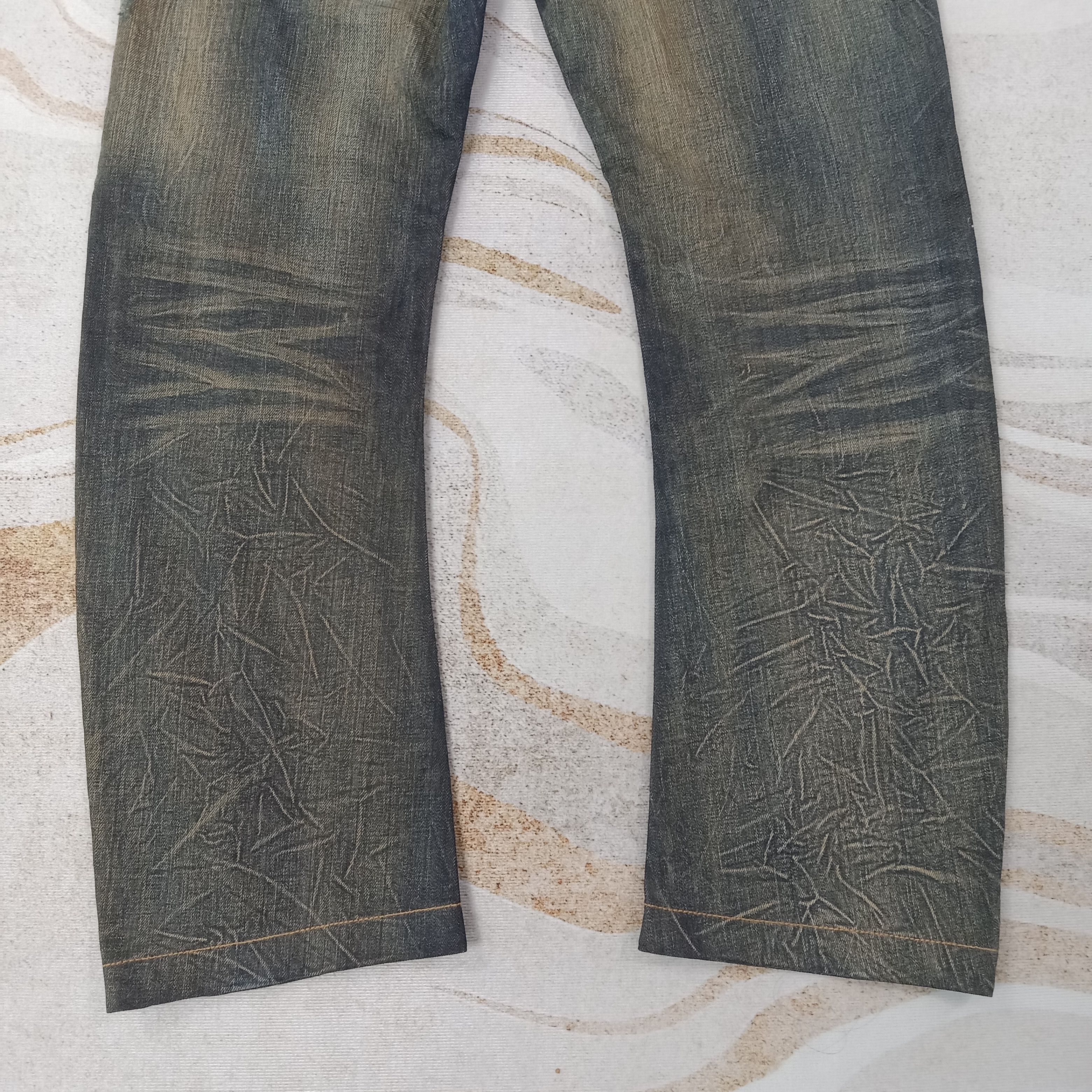 Vintage Tough Jeansmith Streetwear Patches Denim Jeans C258N18 Size US 32 / EU 48 - 10 Thumbnail