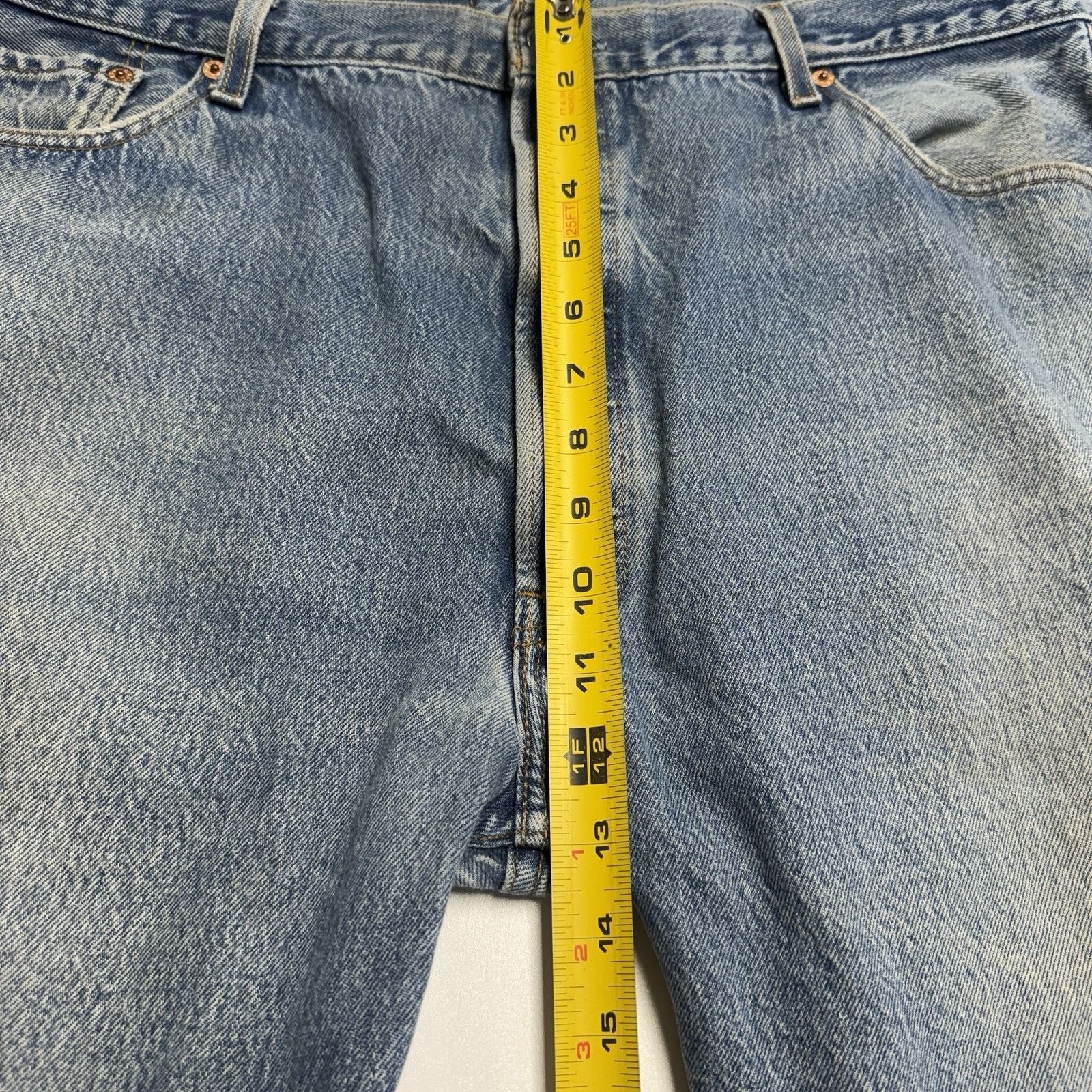 Levi's Vintage Levis 501 Jeans Mens 44x30 (40x27) Faded Blue USA Size US 44 / EU 60 - 16 Thumbnail