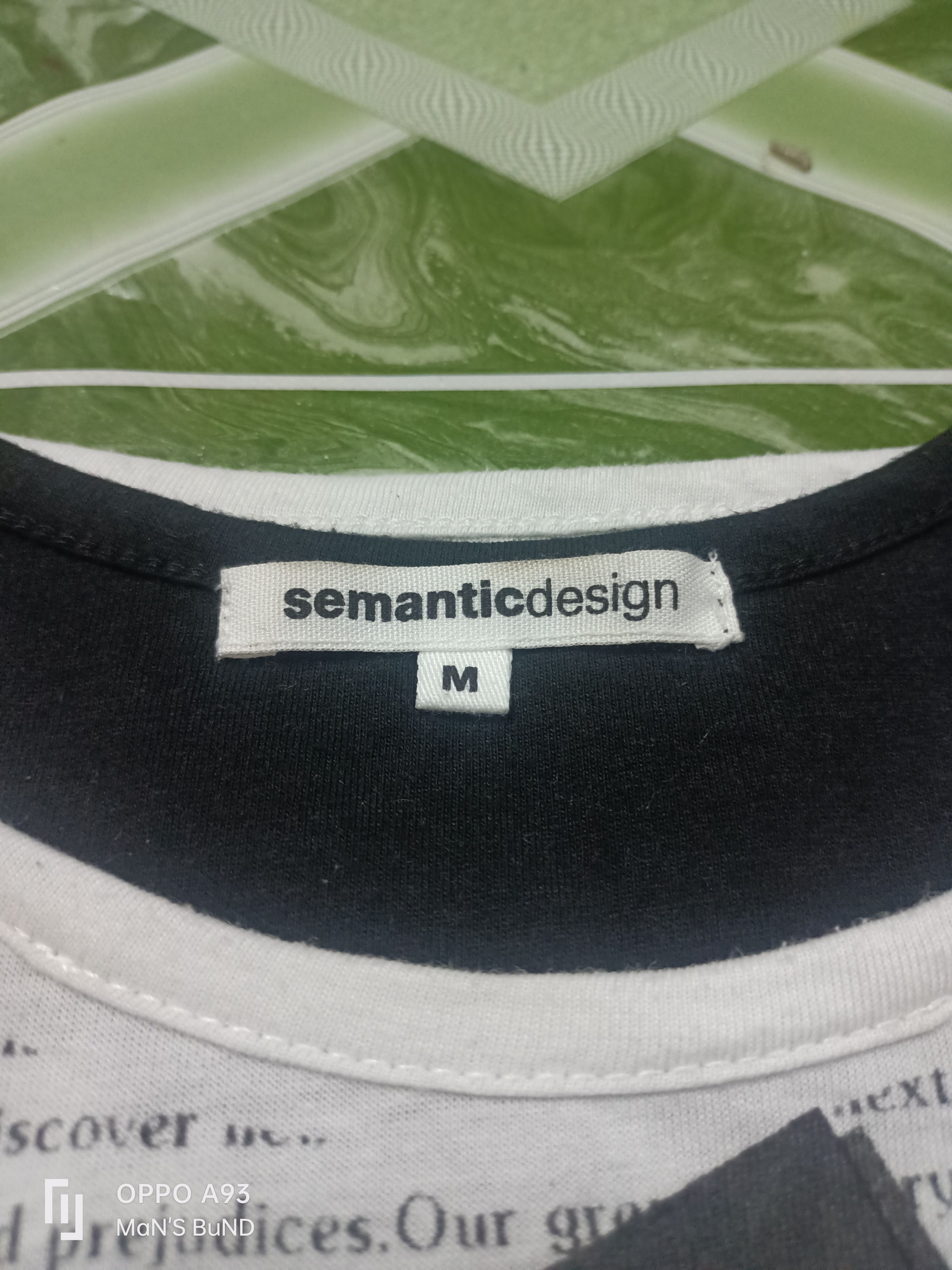 Vintage × semanticdesign Vintage Semantic Design shirt Size M / US 6-8 / IT 42-44 - 7 Thumbnail