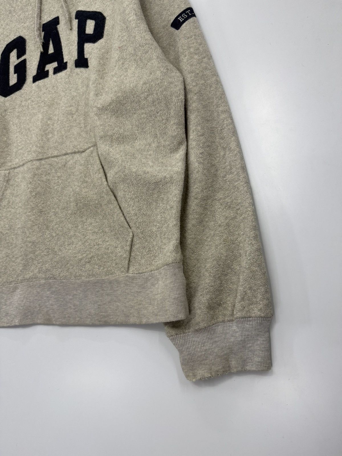 Gap 🔥 Vtg 90's Private Collection GAP iConic Logo Fleece Hoodie Size US M / EU 48-50 / 2 - 2 Thumbnail