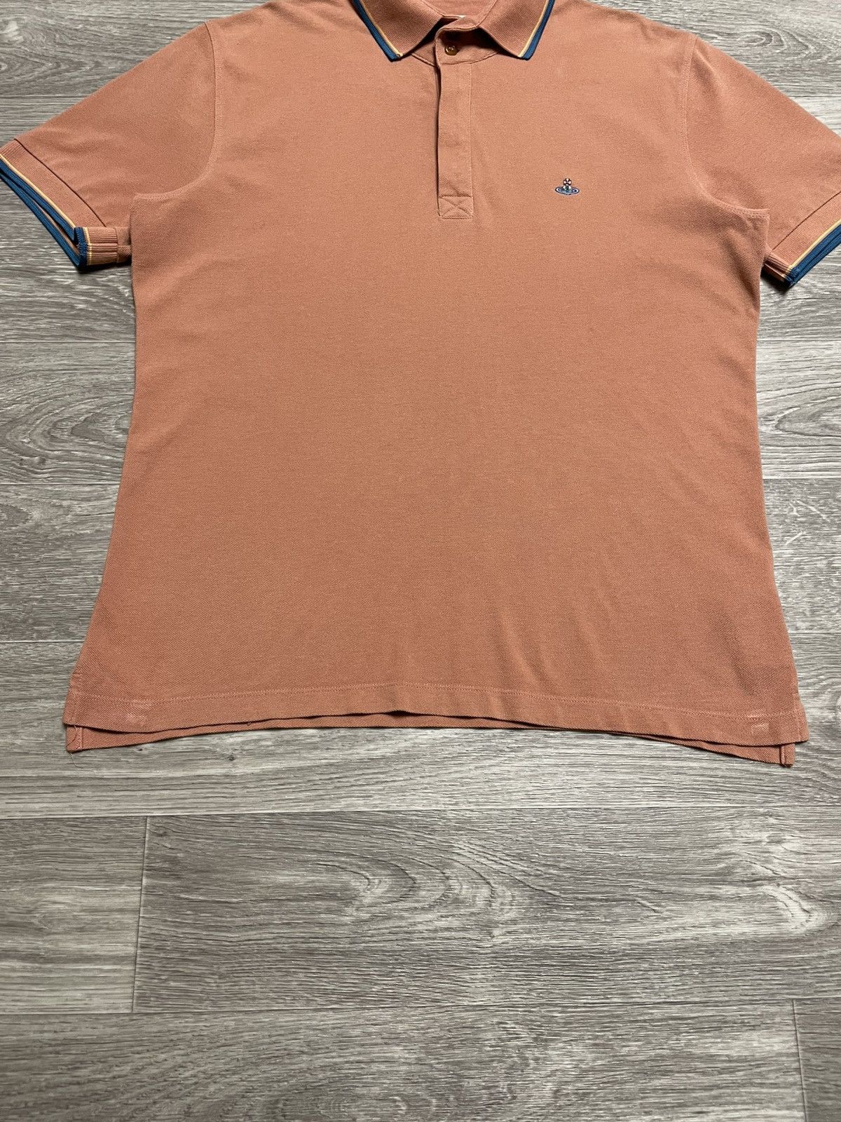 Vivienne Westwood Vivienne Westwood Orb Logo Polo Shirt Size US L / EU 52-54 / 3 - 3 Thumbnail