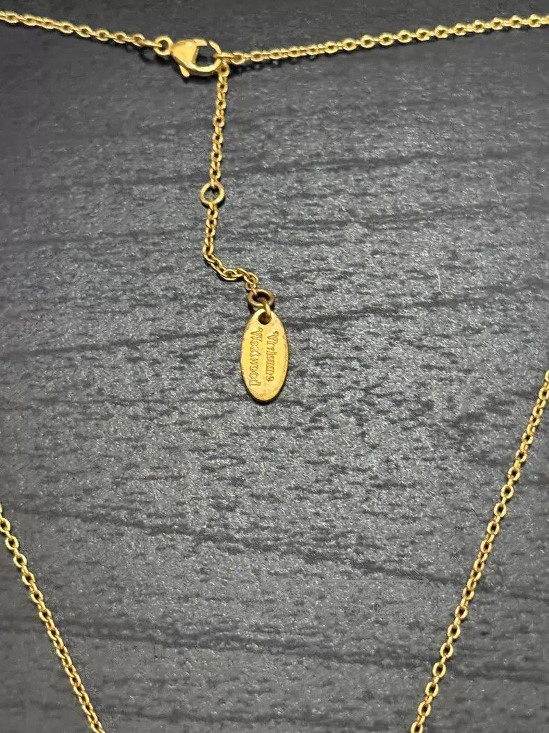 Vivienne Westwood Vivienne Westwood Early Black and Gold Full Diamond Nanjin Size ONE SIZE - 4 Thumbnail