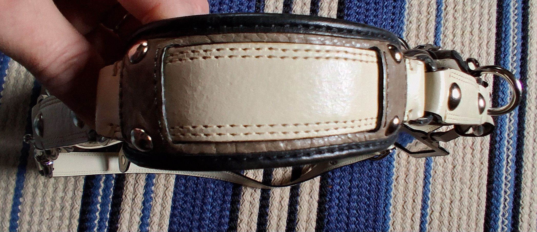 Coach COACH CHELSEA IVORY GRAY LEATHER SHOULDER/HANDBAG Size ONE SIZE - 9 Thumbnail