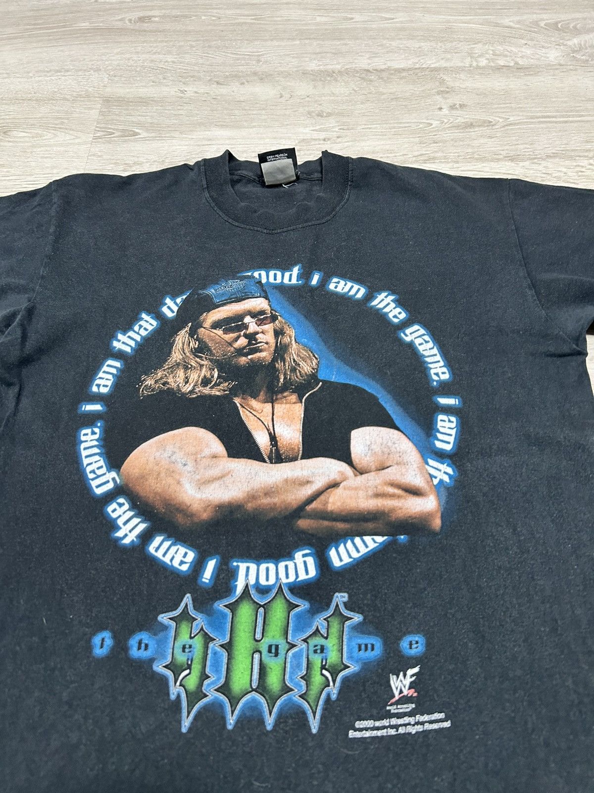 Vintage × WWE × WWF Vintage Triple H HHH The Game WWE 2000 T-shirt size M Size US M / EU 48-50 / 2 - 3 Thumbnail