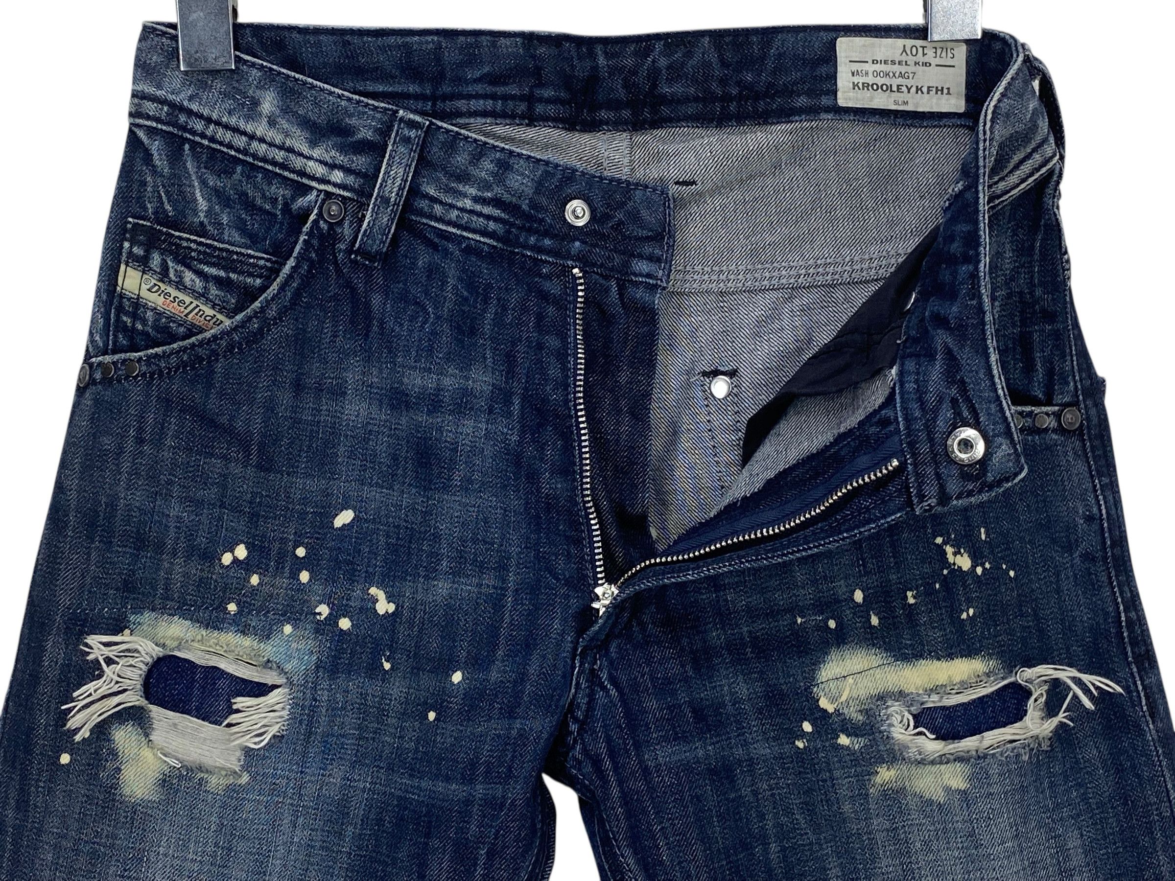 Diesel Vintage Diesel Industries Denim Jeans Made in Italy Women’s Size 22" - 4 Thumbnail