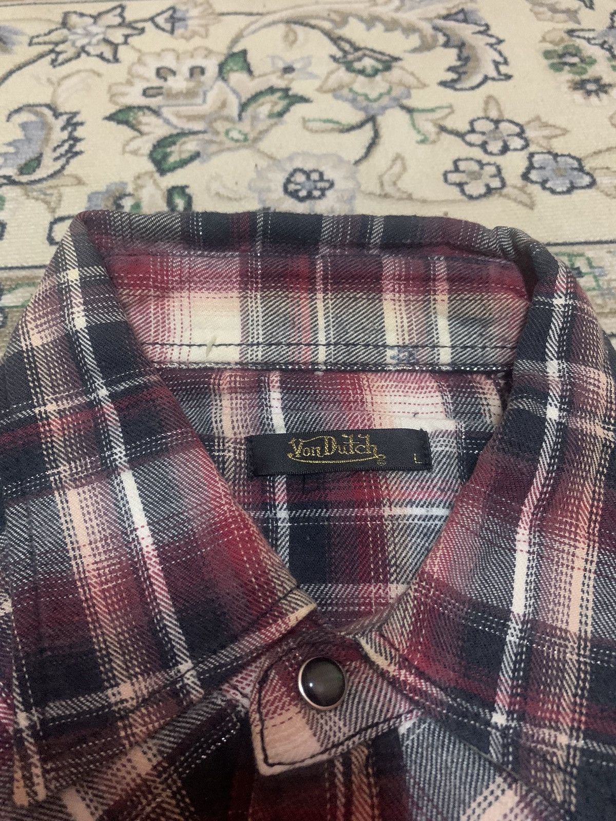 Von Dutch VON DUTCH 90s STYLE WESTERN SHIRT BUTTON UP Size US L / EU 52-54 / 3 - 7 Thumbnail