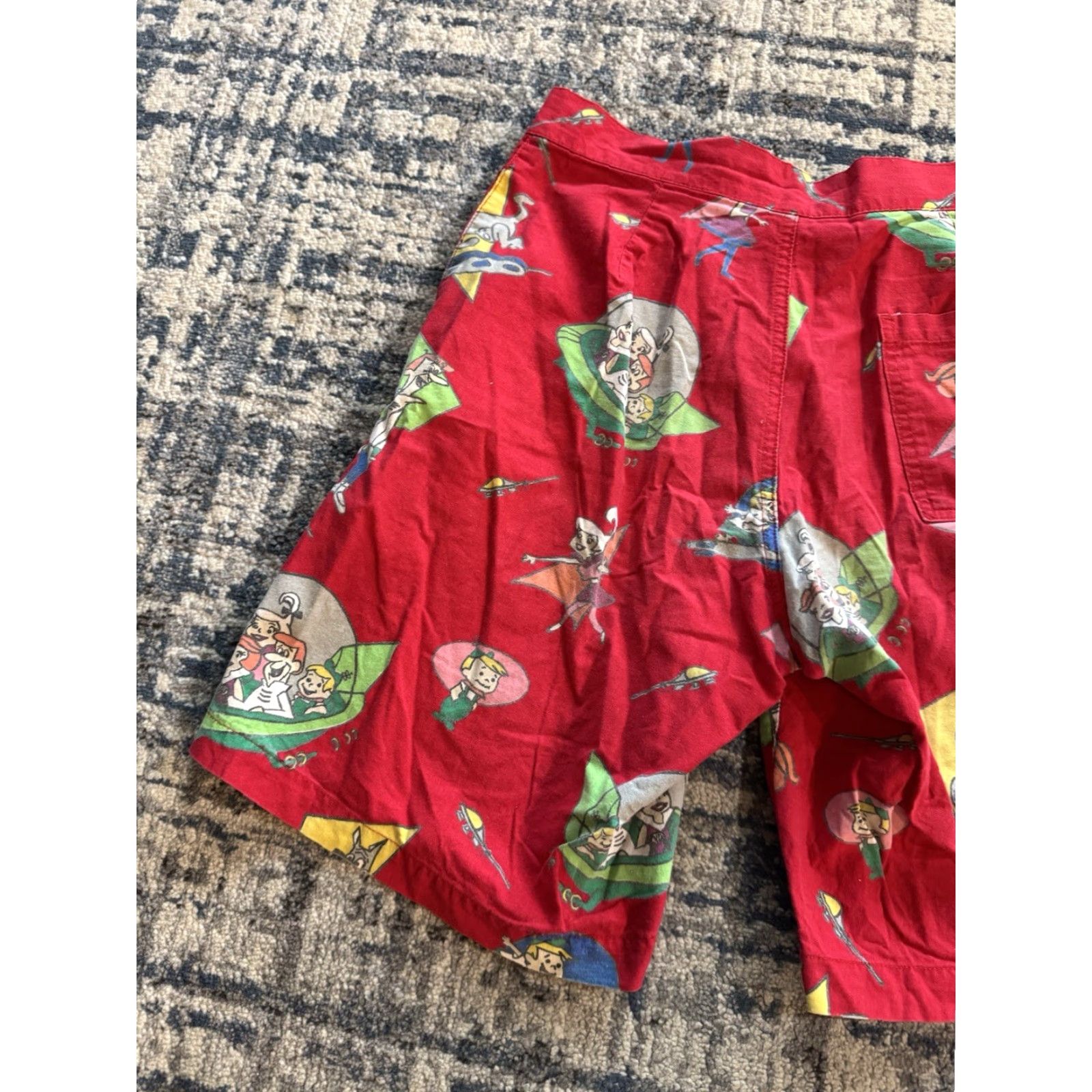 Gloverall VINTAGE 80s Life’s A Beach Surfgear The Jetsons All Over Print Board Shorts 28 Red Mens Size US 28 / EU 44 - 7 Thumbnail