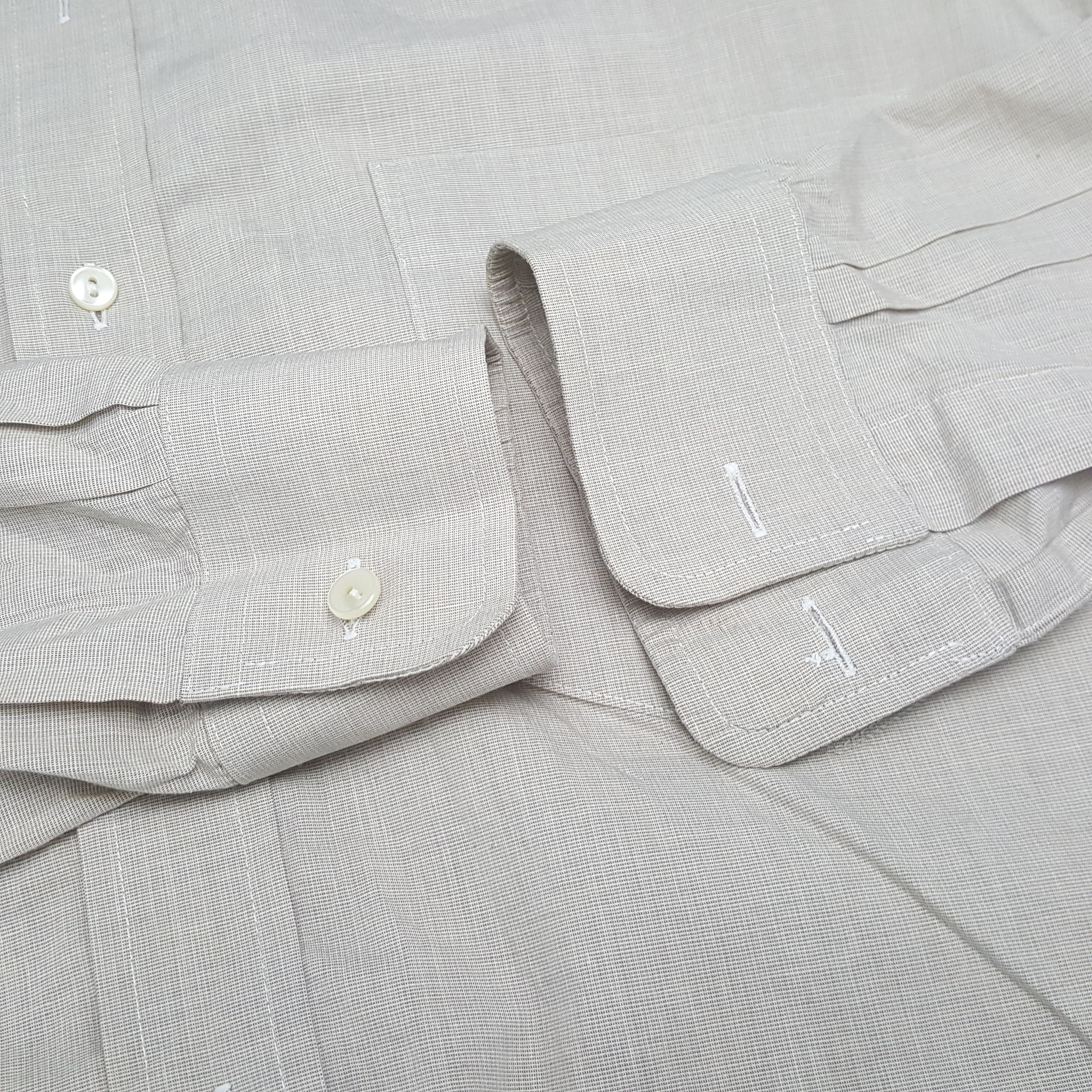 Issey Miyake Issey Miyake Japanese Designer Shirt C294N74 Size US L / EU 52-54 / 3 - 8 Thumbnail