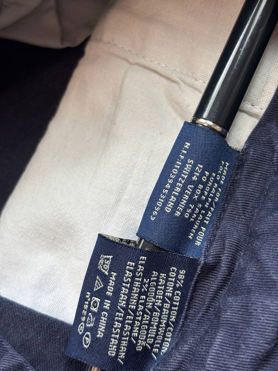 Polo Ralph Lauren Polo Ralph Lauren Navy Chino Shorts Size 31 Size US 31 - 10 Thumbnail