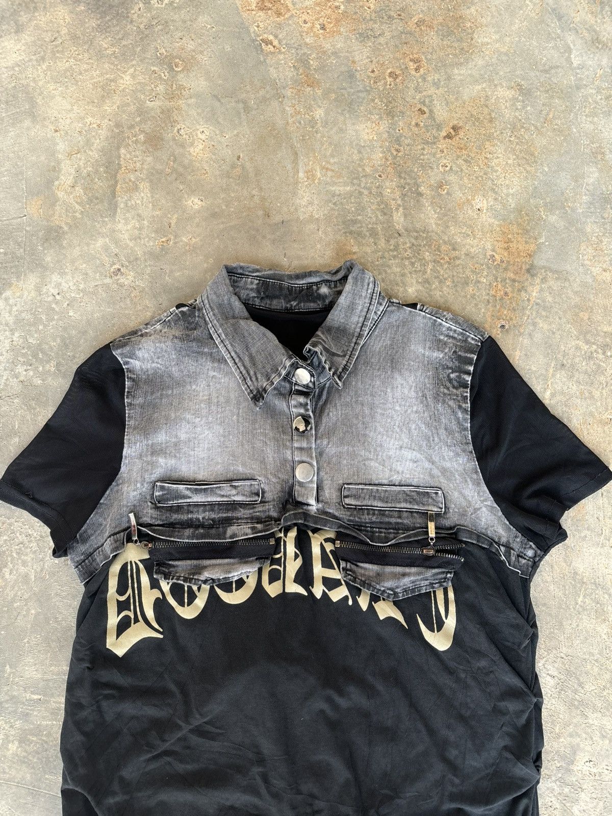 Hysteric Glamour Y2k Opium Ifsix Punk Style Women's Shirt Size M / US 6-8 / IT 42-44 - 2 Thumbnail