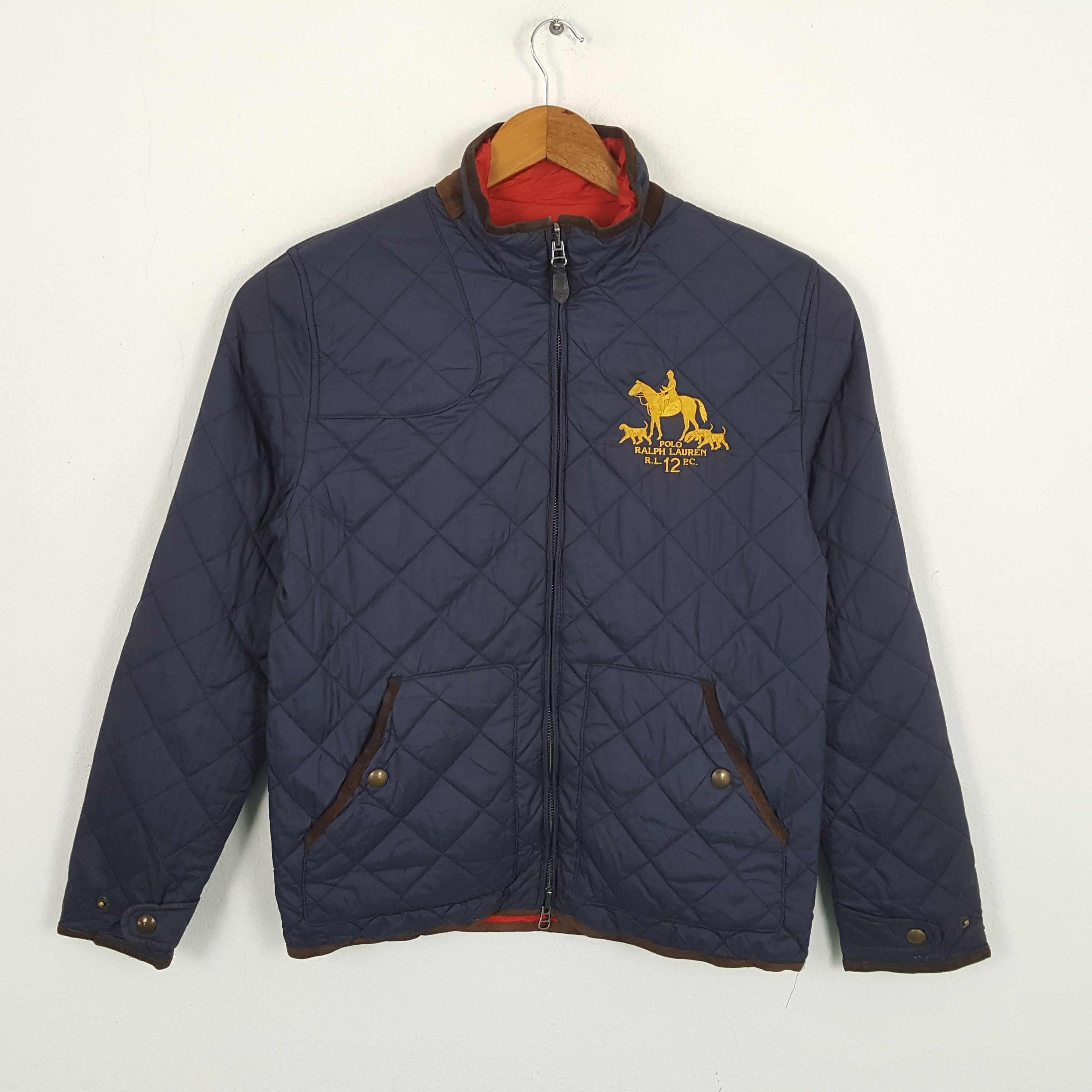 Vintage POLO by RALPH LAUREN Fashion Brand Reversible Jacket