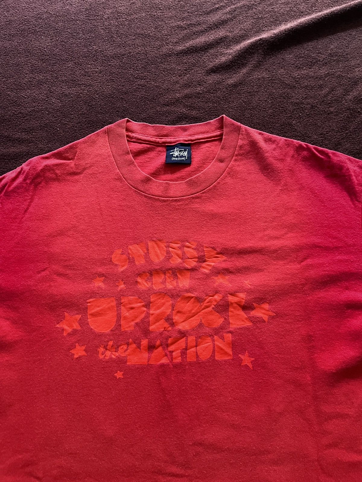 Stussy Stussy Crew Uprock the nation Size US M / EU 48-50 / 2 - 2 Thumbnail