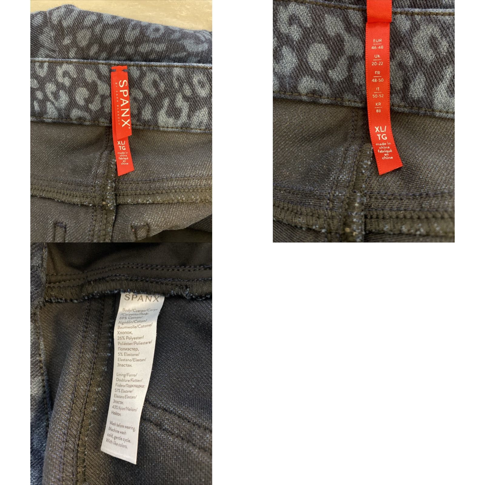 Spanx SPANX Jeans Shirt? No—Corrected: SPANX Denim Skinny Jeans Pull On Women XL Ankle Blue 28in Inseam High Rise Stretch Pockets 159-29 Denim Vintage? No Size 28" / US 6 / IT 42 - 8 Thumbnail