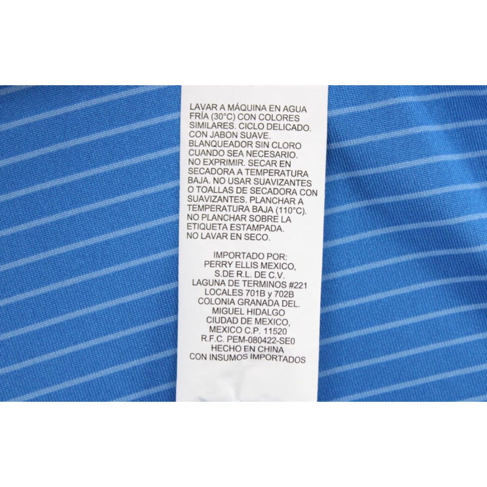 Hogan VINTAGE Ben Hogan Performance Polo Shirt Men's 2XL Blue Stripes Preppy Golfer Modern Size US XXL / EU 58 / 5 - 7 Thumbnail