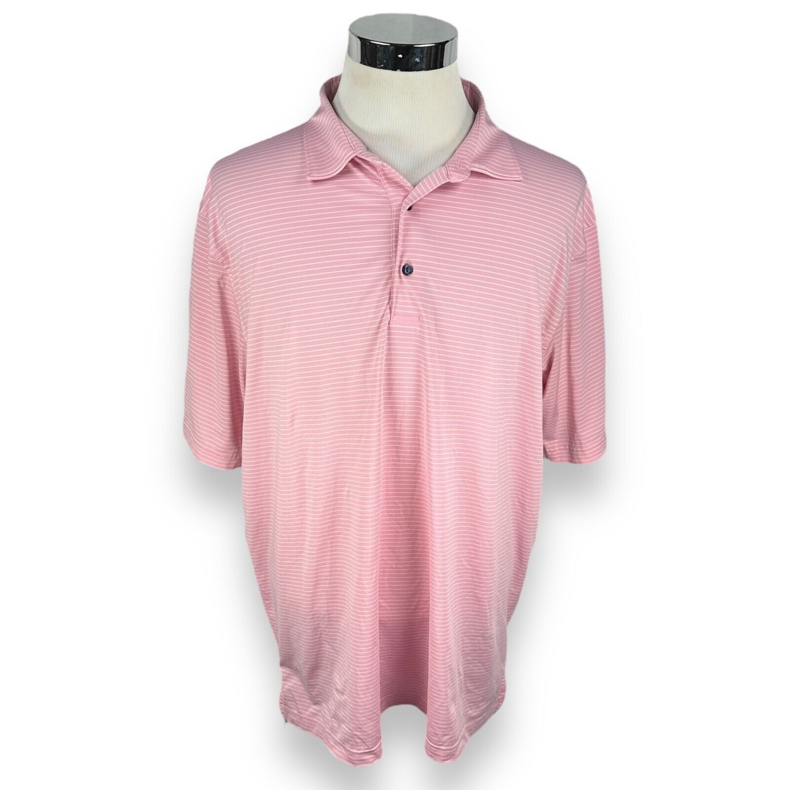 Peter Millar Peter Millar Summer Comfort Polo Shirt Men’s XL Pink Size US XL / EU 56 / 4 - 1 Thumbnail