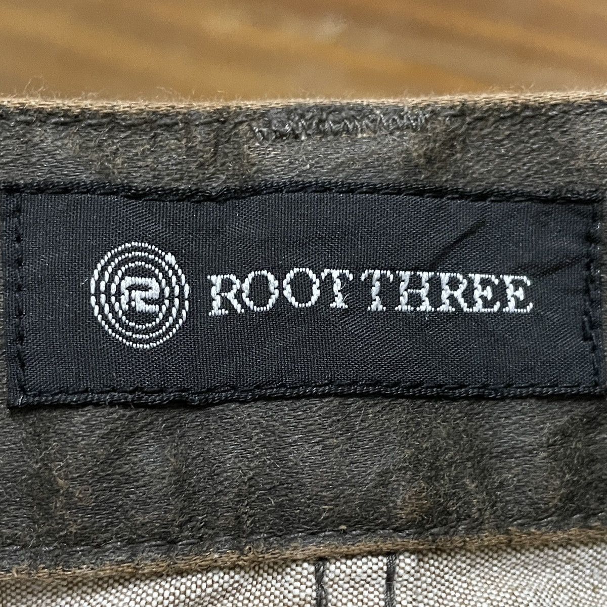 Japanese Brand × Vintage Rare Vintage Japanese Brand Root Three Waxed Pants 2000s Size US 28 / EU 44 - 9 Thumbnail