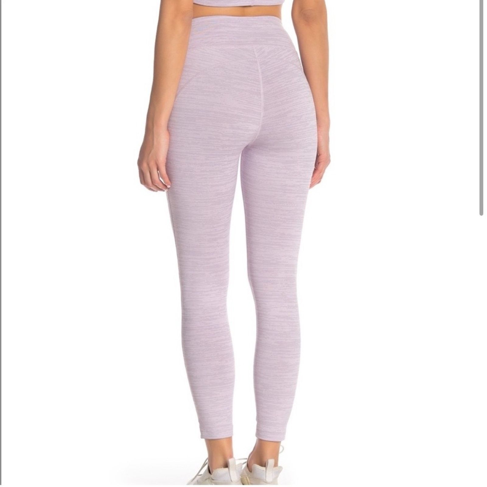 Outdoor Voices Outdoor Voices Purple Gray Techsweat Flex 7/8 Leggings Sz S Size 24" / US 00 / IT 34 - 2 Thumbnail