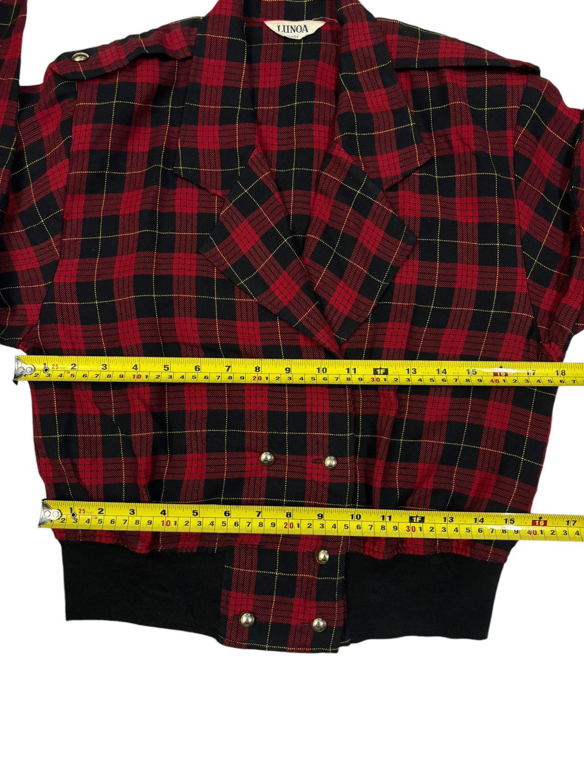 Seditionaries Japanese Brand Cropped Plaid Tartan Gothic Punk Style Jacket Size M / US 6-8 / IT 42-44 - 14 Thumbnail