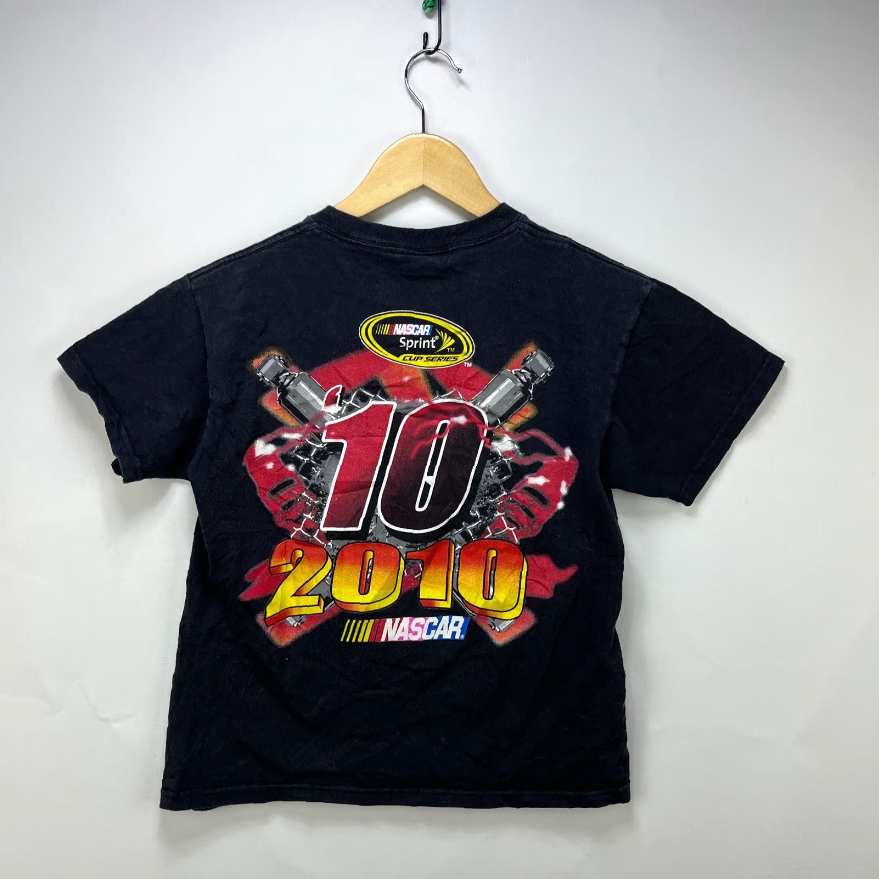 NASCAR VINTAGE NASCAR Racing Thunder T-Shirt XS Men Black Size US XS / EU 42 / 0 - 4 Thumbnail
