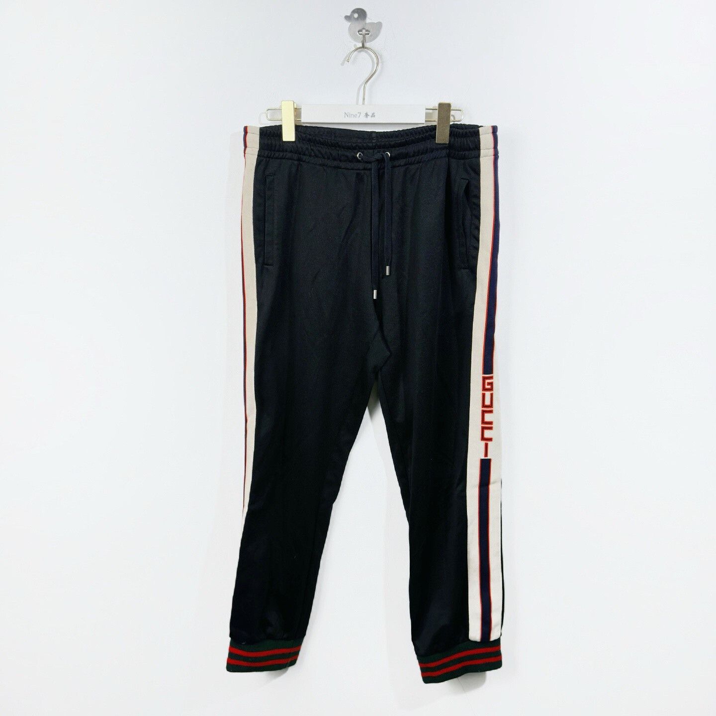 Gucci gucci side logo knit casual pants Size US 32 / EU 48 - 1 Thumbnail