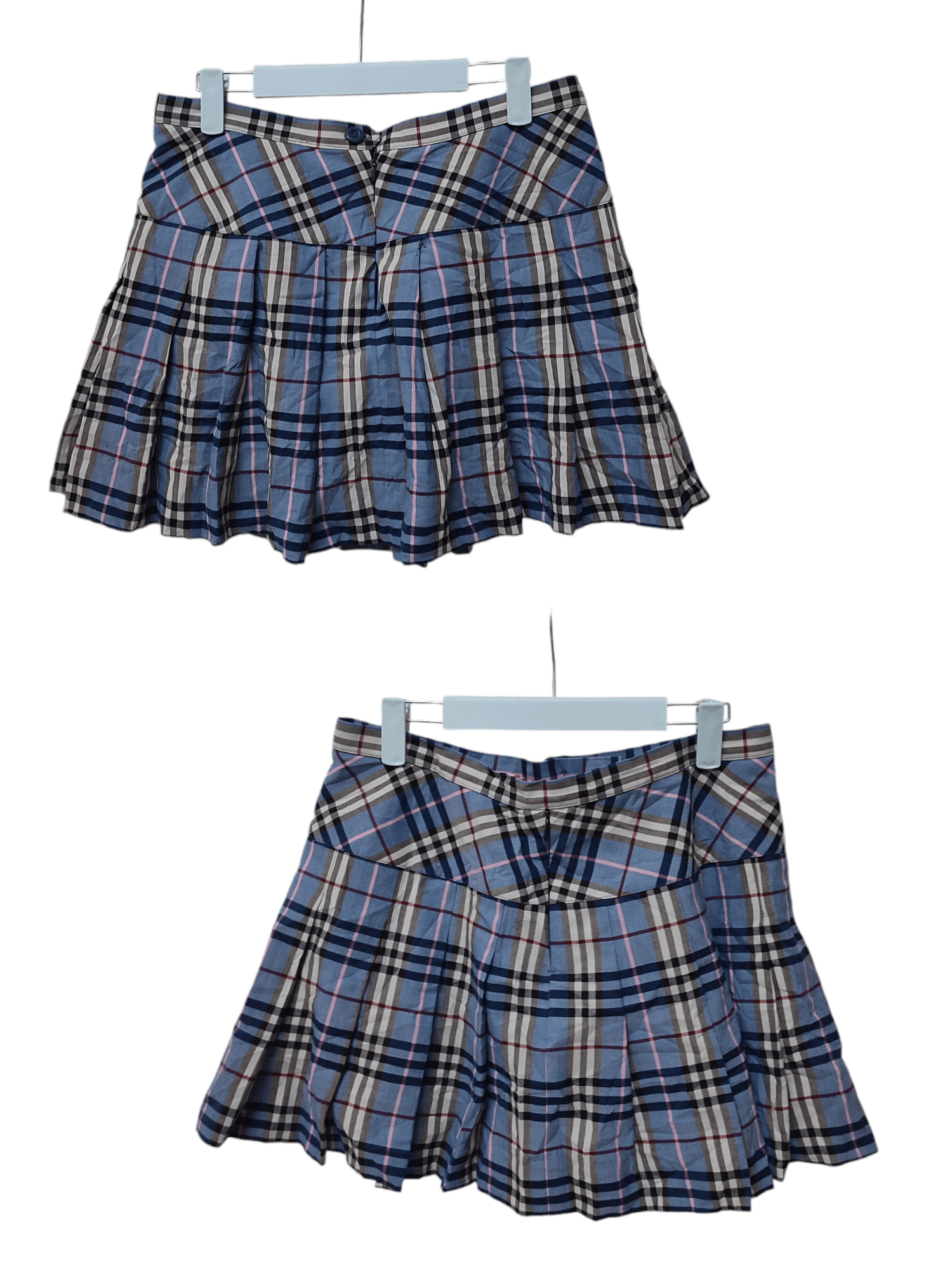 Vintage Double Zip Elite Skirt Nova Check