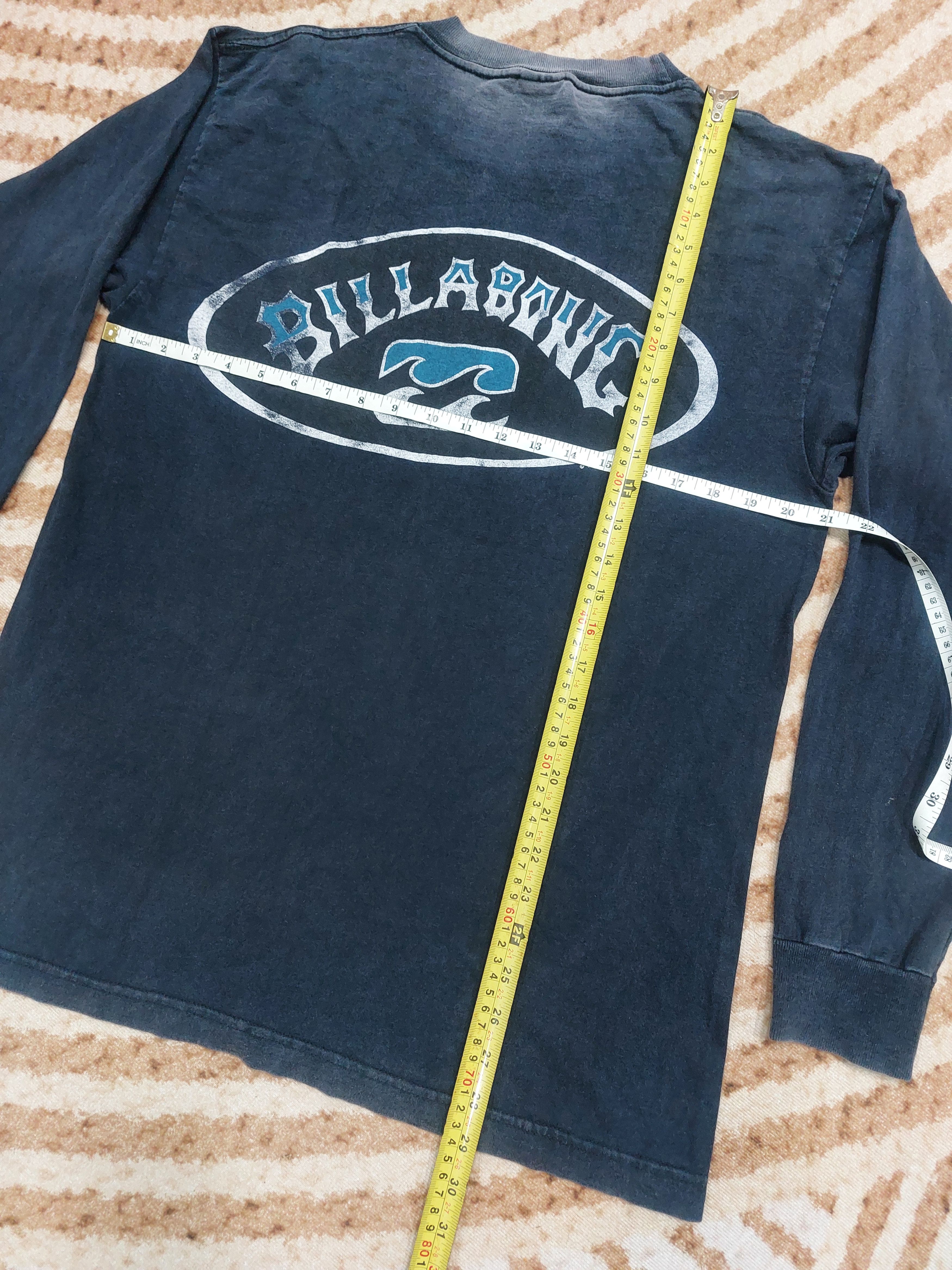 Billabong VINTAGE BILLABONG 90's SUN FADED LONG SLEEVE T HARD TO FIND Size US L / EU 52-54 / 3 - 13 Thumbnail