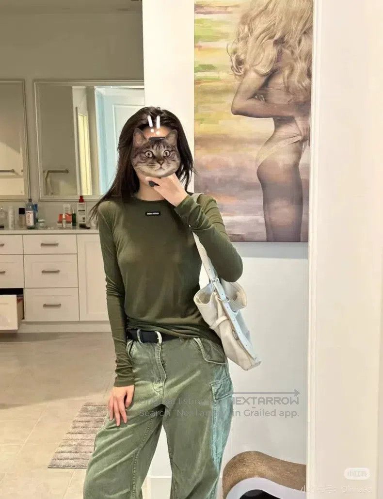 Miu Miu Miu Miu Size M Long sleeves in spring and summer Size M / US 6-8 / IT 42-44 - 6 Thumbnail