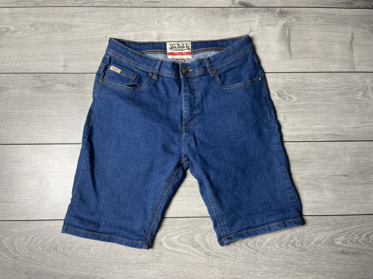 Von Dutch Von dutch denim shorts streetwear size 34 Size US 34 / EU 50 - 1 Thumbnail