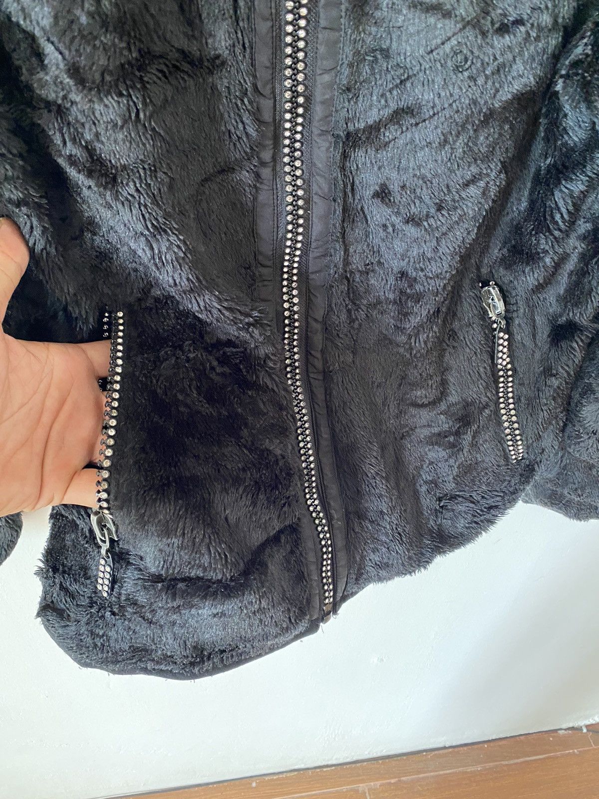 Hysteric Glamour MCD More Core Division Zip Y2k Fur Hoodie i6w9 LGB style Size US M / EU 48-50 / 2 - 16 Thumbnail