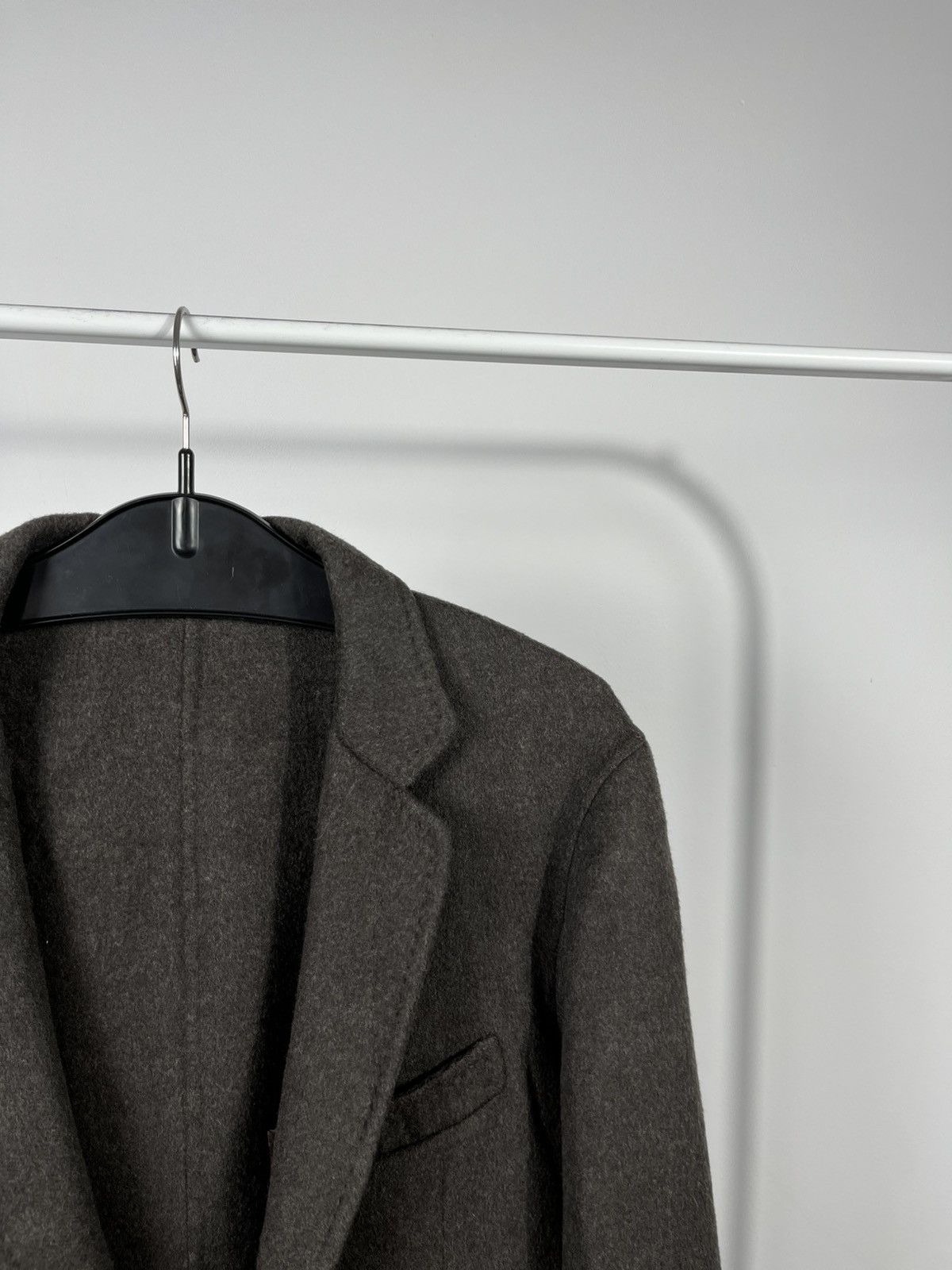 Other I Venturini Women’s Wool Coat Brown Made in Italy Size L / US 10 / IT 46 - 4 Thumbnail