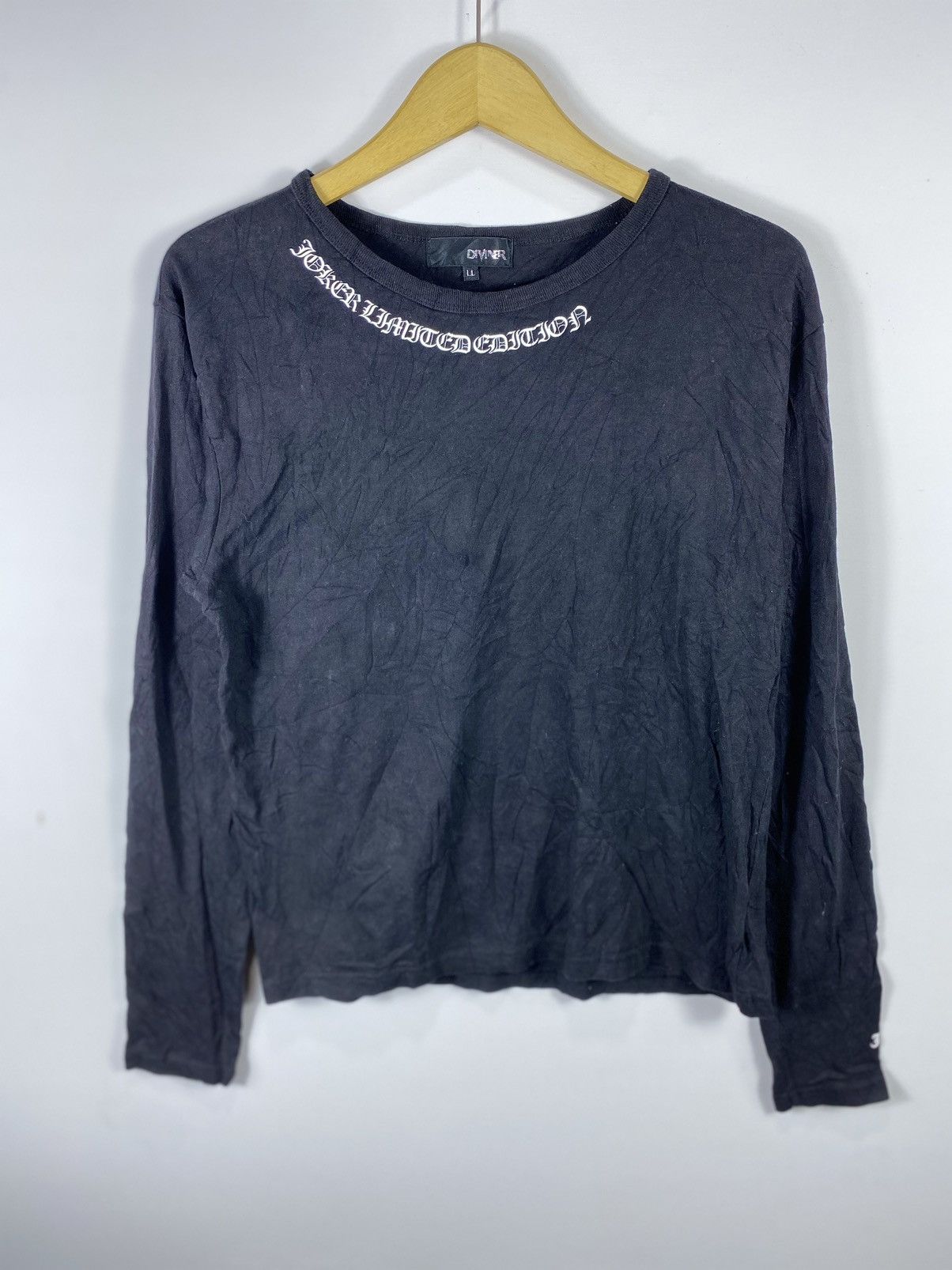 If Six Was Nine × Japanese Brand × Le Grande Bleu (L.G.B.) DIVINER JAPANESE JOKER LIMITED EDITION POKER LONG SLEEVE Size US L / EU 52-54 / 3 - 2 Thumbnail