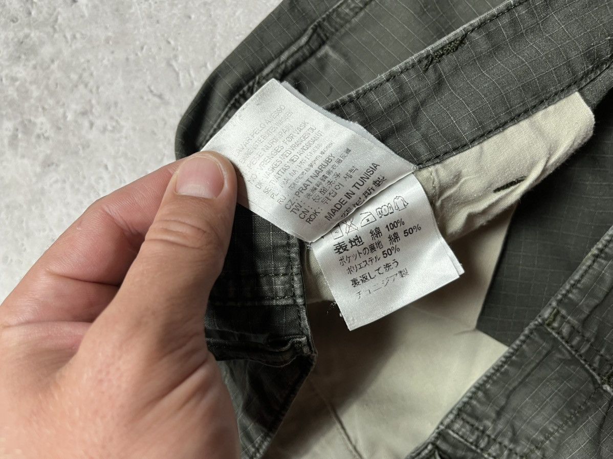 Carhartt distressed green cargo pants 38x34 rugged workwear