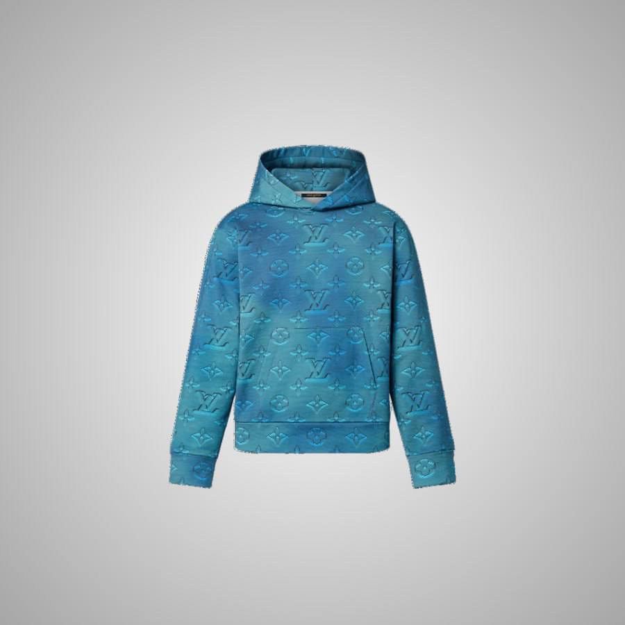 Louis Vuitton LOUIS VUITTON AQUA MONOGRAM HOODIE Size US S / EU 44-46 / 1 - 1 Thumbnail