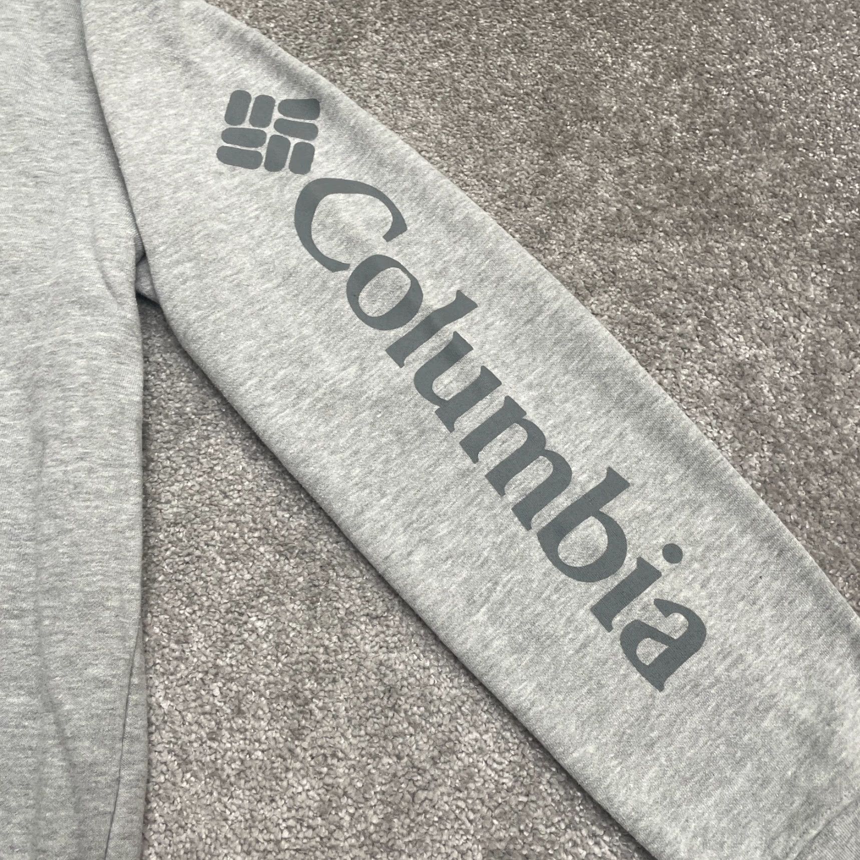 Vintage Columbia Hoodie Pullover Sweatshirt Men Large Gray Fleece Outdoor with Pockets Size US M / EU 48-50 / 2 - 4 Thumbnail